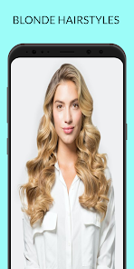 Captura 6 Blonde Hairstyles android
