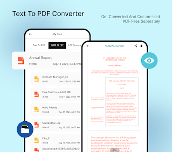 Text Note To PDF Converter