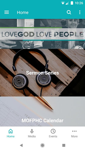 Android application Mount Olive First PH Church screenshort