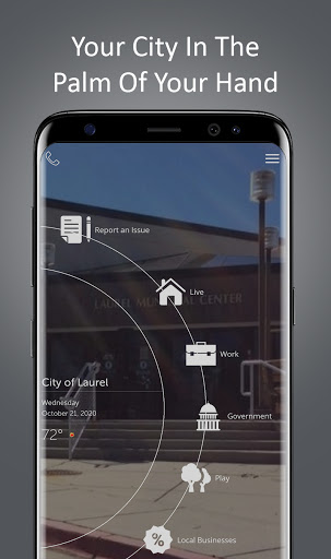 Android application MyLaurel MD screenshort