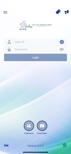 Android application FNB Amboy Mobile Banking screenshort