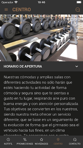 Jaragongym Screen 2