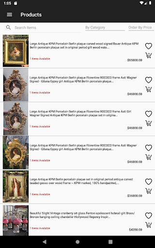 Android application Verzilla screenshort