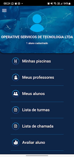 Swim Track Screen 2