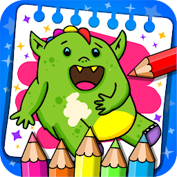 Imagem do ícone Livro colorir e jogos crianças