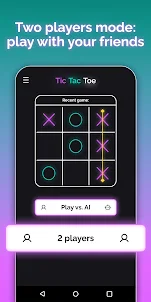 Beautiful Tic Tac Toe Game