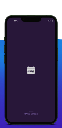 Android application BACE Empor screenshort