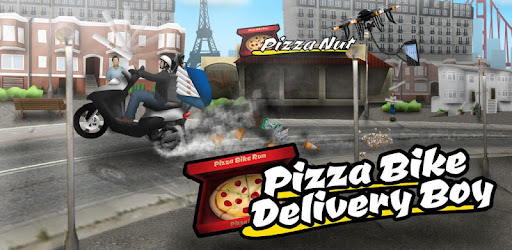 Pizza Bike Delivery Boy cover