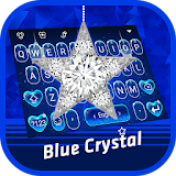 Blue Crystal Theme&Emoji Keyboard icon