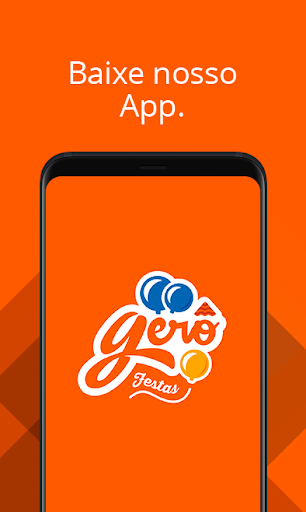 Android application Gerô Festas screenshort