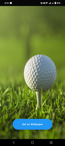 Android application Golf Wallpaper screenshort