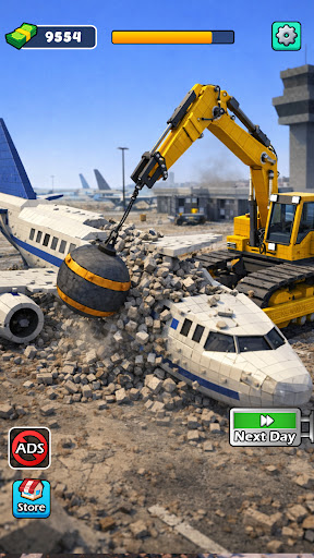 City Airport Tear Down 3D