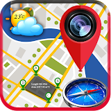 GPS Map Camera & Compass icon