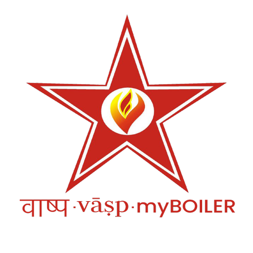 वाष्प . vāṣpa - myBOILER logo