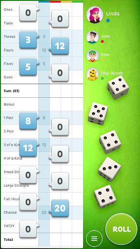 Yatzy Screen 2