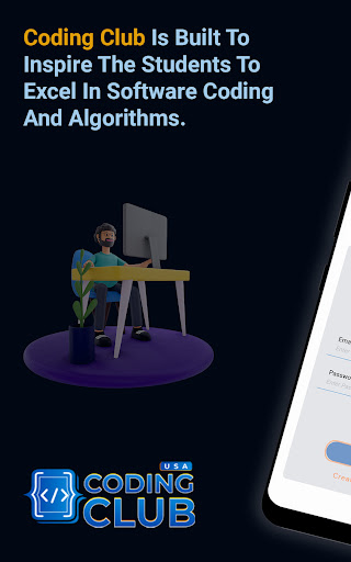 Android application Coding Club screenshort