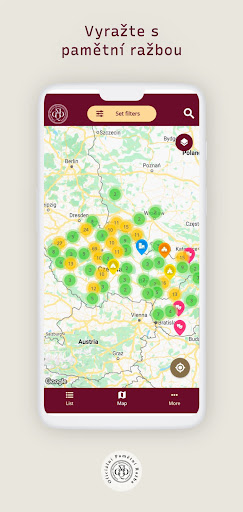 Android application Pamětní mince CMQC screenshort