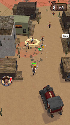 Cowboy Arena: Bullet Brawl - Screenshot 2
