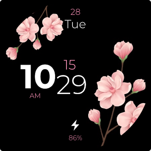 Flower Digital - Watch Face logo