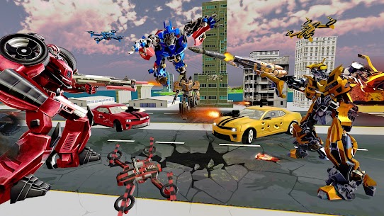 Robot Car Drone Transform: Rob 5