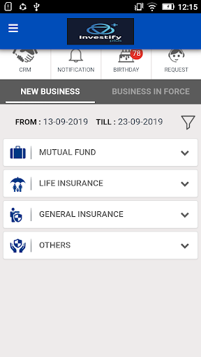 Advisor-Investify Plus Screen 2