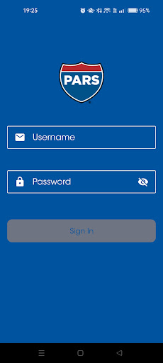 PARS Driver 2.0 Screen 2