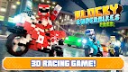 screenshot of Blocky Superbikes Race Game