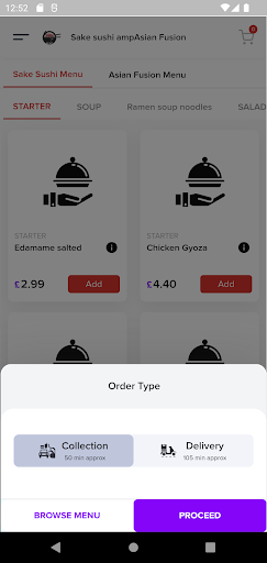 Sake sushi belfast Screen 2