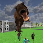 Angry Dinosaur City Attack 3D