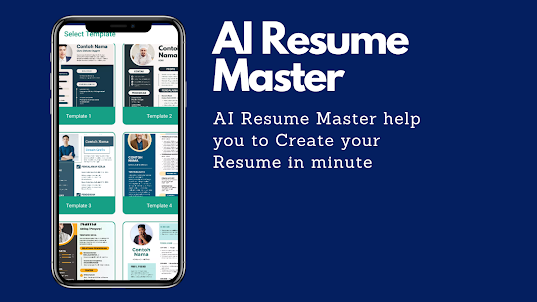 Resume Master - CV Maker App