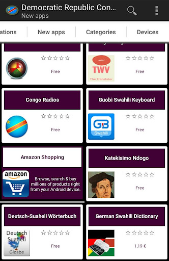 Congolese apps Screen 2