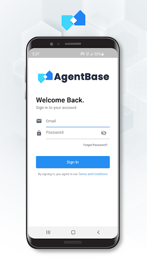 Android application AgentBase.io screenshort