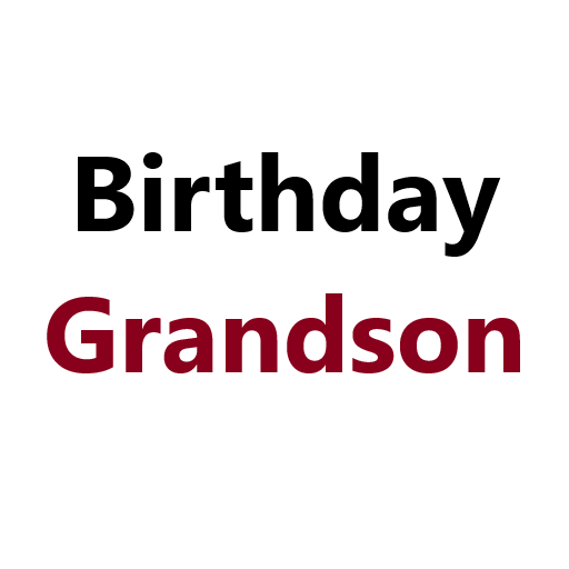 Birthday Wishes for Grandson  Icon