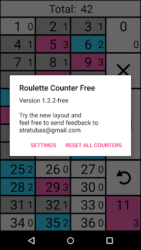 Roulette Counter Basic Screen 3