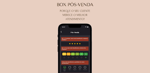 Android application Box Pós-Venda screenshort
