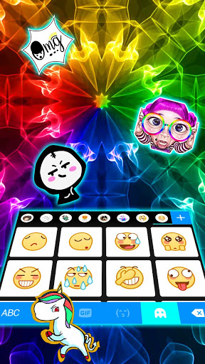 RGB Geometric Colors Theme Screen 3