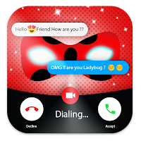 Call ladybug - Video call Ladybug Fake