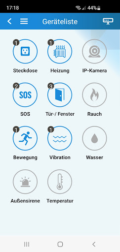Android application ProHome screenshort