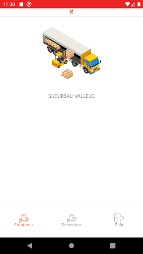 Android application CIMAA Shipment screenshort