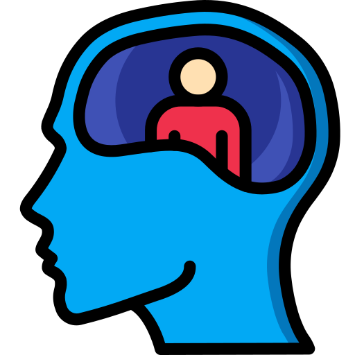 Handle conflict. Psychology logo