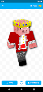 Captura de Pantalla 7 Technoblade Skins for MCPE android