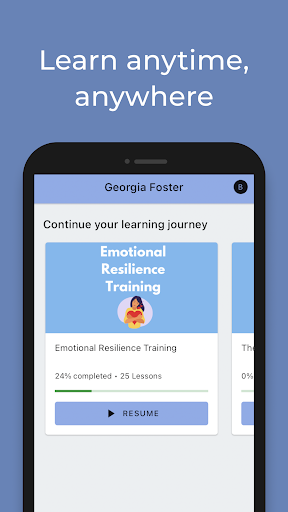 Android application Georgia Foster Hypnotherapy screenshort