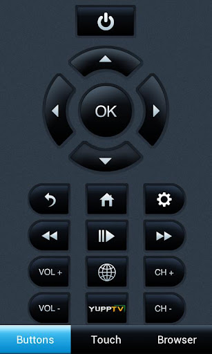 Android application YuppTV Dongle Remote screenshort