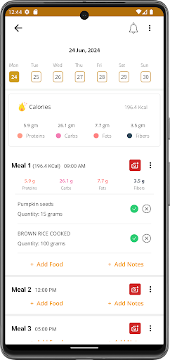 Android application Muscle Hut Gym screenshort