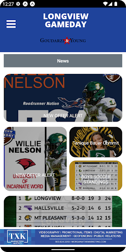 Longview Gameday Screen 3