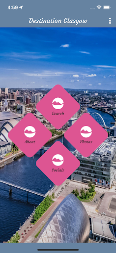 Android application Destination Glasgow screenshort