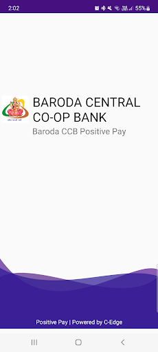 Android application Baroda CCB Positive Pay screenshort