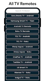 Remote Control for All TV Screenshot