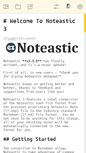 Noteastic Notepad