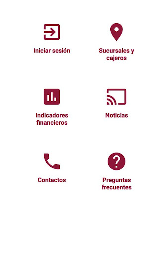 Android application ADAP en Línea screenshort